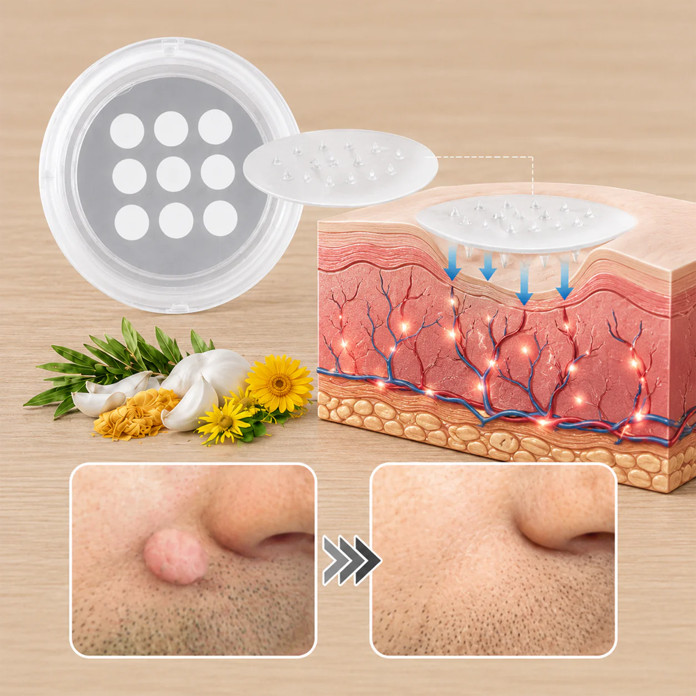 ✨Hiskin ® 2-in-1 Microneedle & Hydrocolloid Patch